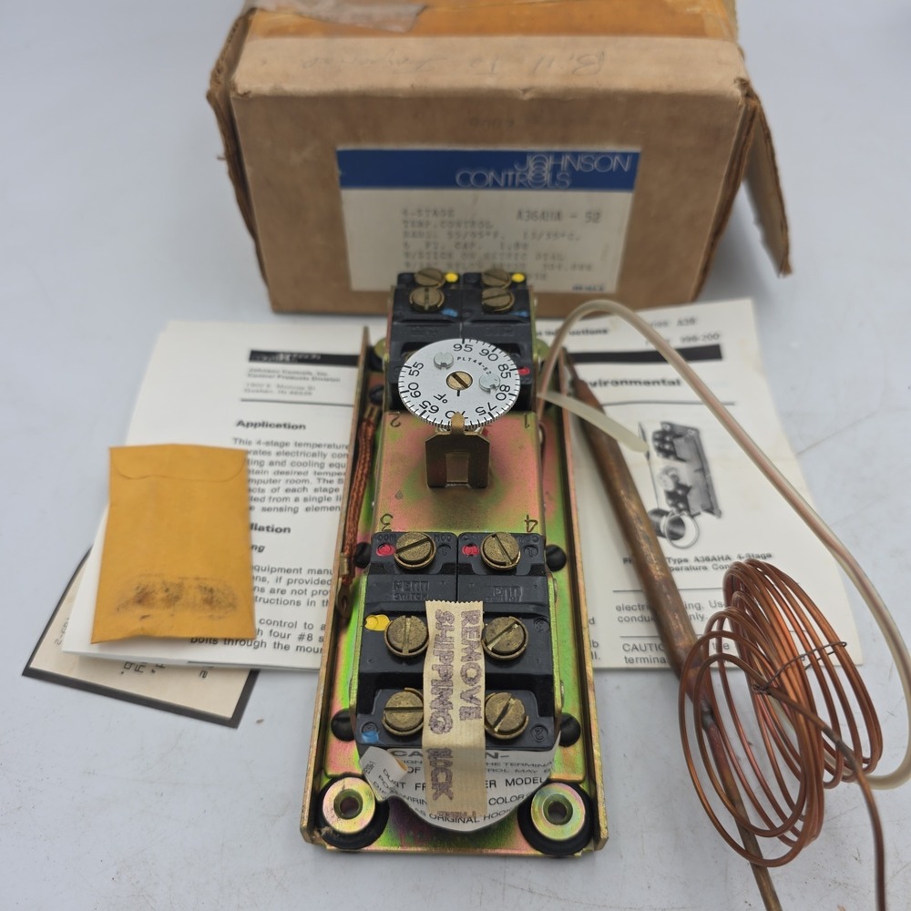 Johnson A36AHA-52 4-Stage Temperature Controller